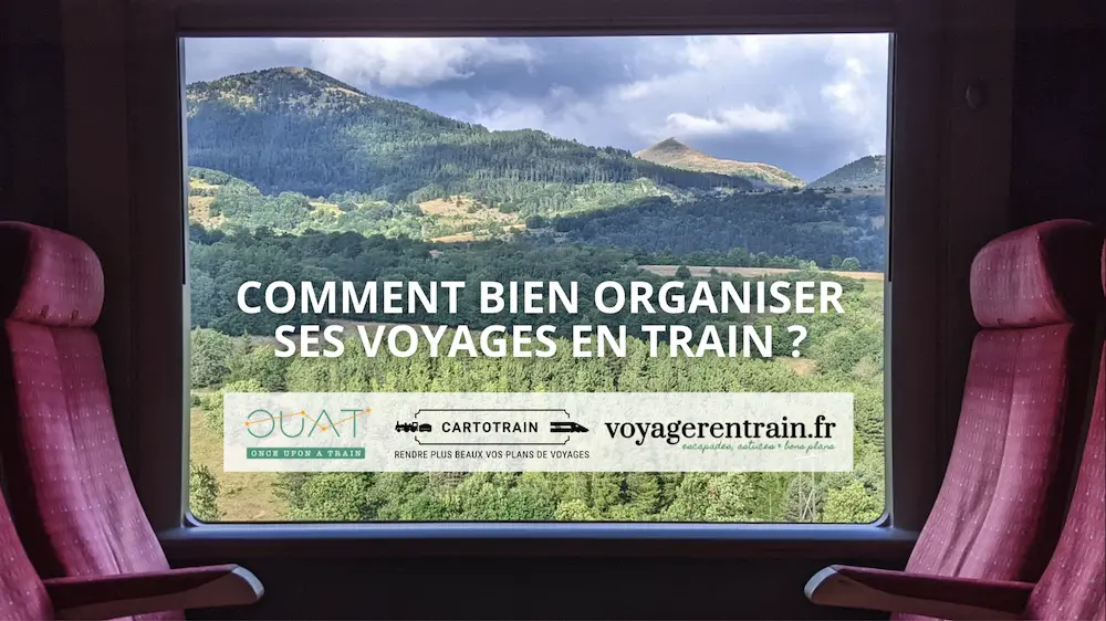 Paysage avec texte : comment bien organiser ses voyages en train